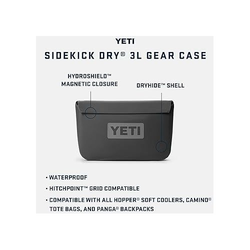예티 YETI Sidekick Dry 3L Gear Case, Navy