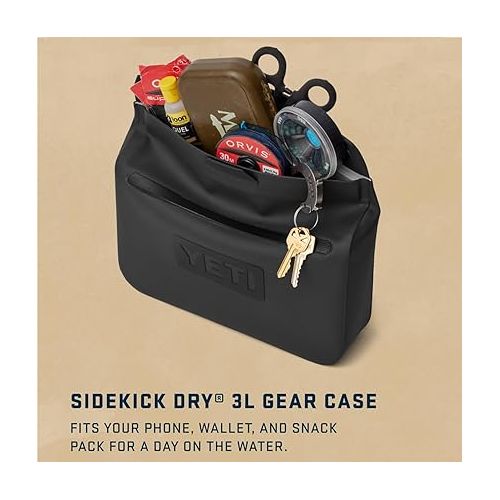 예티 YETI Sidekick Dry Waterproof Gear Case and Bag Accessory