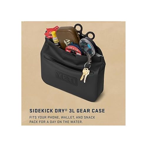 예티 YETI Sidekick Dry 3L Gear Case, Navy