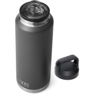 YETI Rambler 46 oz Bottle, Vacuum Insulated, Stainless Steel with Chug Cap, Charcoal