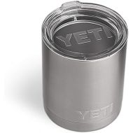 YETI Rambler 10 oz Lowball, Vacuum Insulated, Stainless Steel with Standard Lid