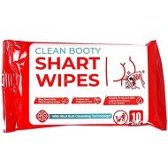 Funny Shart Butt Wipes 1Pk by Witty Yeti. 10 Ct Hilarious Potty Humor Wet Wipe Gag Gift. Functional Prank Pack Great for Friends or Family. Disposable Moist Towelettes for When Oops That Wasn't a Fart