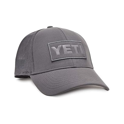 예티 YETI Patch Trucker Hat, Grey, One Size