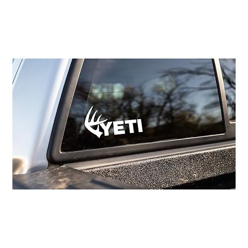 예티 YETI Sportsman's Decal Whitetail Shed White