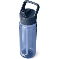 YETI Yonder 750 ml/25 oz Water Bottle with Yonder Straw Cap, Navy