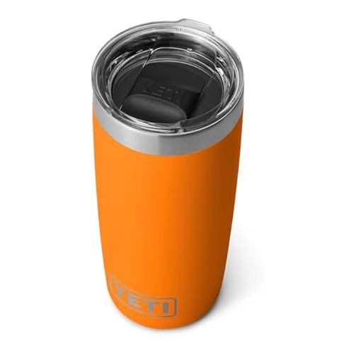 예티 YETI Rambler 10 oz Tumbler, Stainless Steel, Vacuum Insulated with MagSlider Lid, King Crab