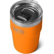 YETI Rambler 16 oz Stackable Tumbler, Vacuum Insulated, Stainless Steel with MagSlider Lid, King Crab