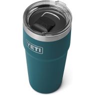 YETI Rambler 20 oz Stackable Tumbler, Stainless Steel, Vacuum Insulated with MagSlider Lid, Agave Teal