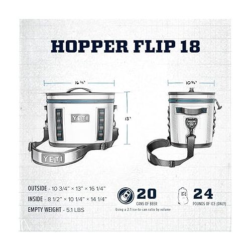 예티 YETI Hopper Flip 18 Portable Soft Cooler