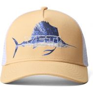 YETI Sailfish Badge Mid Pro Trucker Hat, Salmon