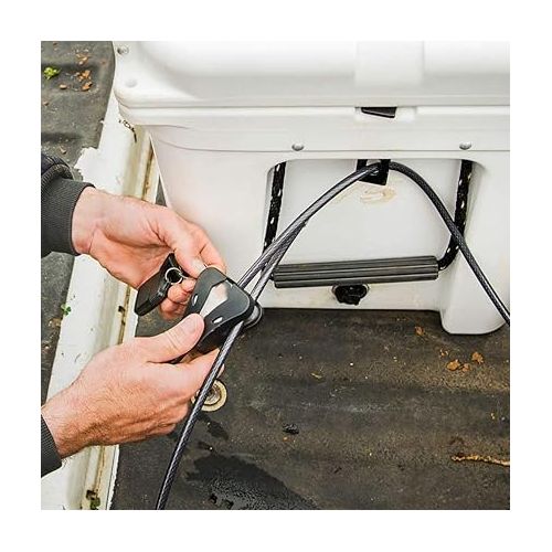 예티 YETI Security Cable Lock and Bracket for Tundra Coolers