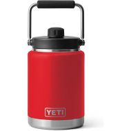 YETI Rambler Half Gallon Jug, Vacuum Insulated, Stainless Steel with MagCap, Rescue Red