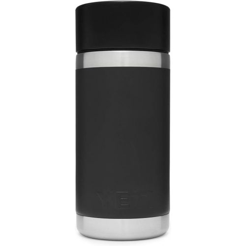 예티 YETI Rambler 12 oz Bottle, Stainless Steel, Vacuum Insulated, with Hot Shot Cap