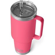 YETI Rambler 42 oz Straw Mug, Vacuum Insulated, Stainless Steel, Tropical Pink