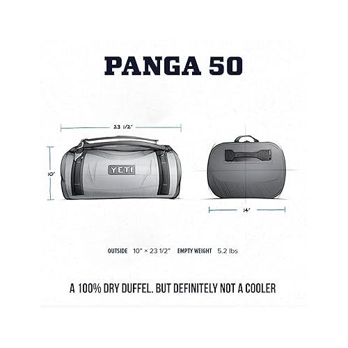 예티 YETI Panga 50 Airtight Waterproof Submersible Duffel Bag