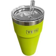 YETI Rambler 26 oz Straw Cup, Vacuum Insulated, Stainless Steel with Straw Lid, Chartreuse YPA-30-140