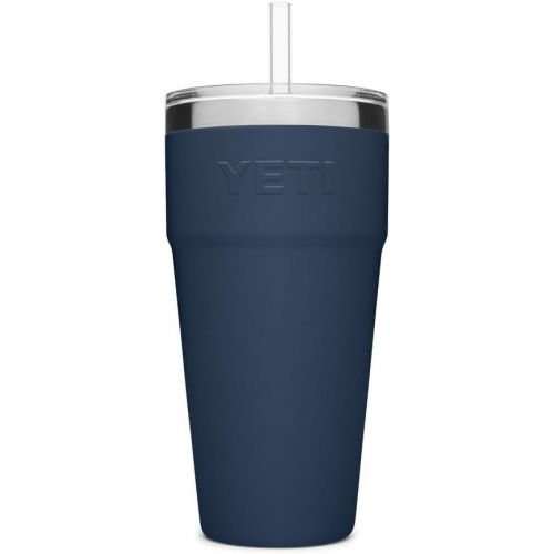 예티 YETI Rambler® 26 OZ Straw Cup - Navy