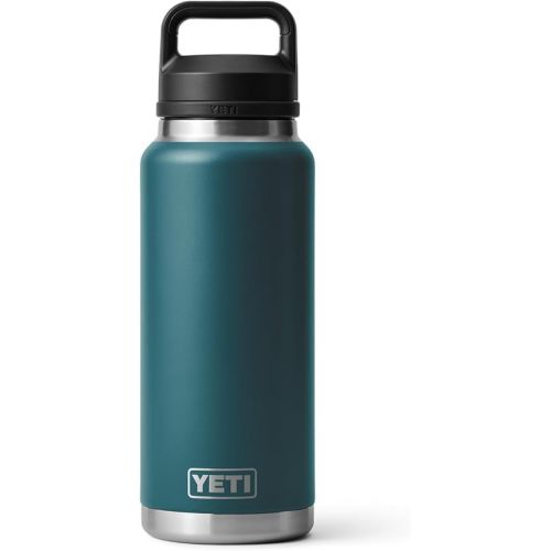 예티 YETI Rambler 36 oz Bottle, Vacuum Insulated, Stainless Steel with Chug Cap, Agave Teal