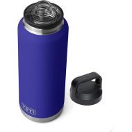 YETI Rambler 46 oz Bottle Retired Color, Vacuum Insulated, Stainless Steel with Chug Cap, Offshore Blue