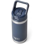 YETI Rambler Vacuum Insulated Stainless Steel Jr Kids Bottle, Navy, 12oz (354 ml)