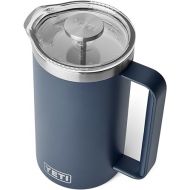 YETI Rambler 34 oz. French Press Coffee Maker, with GroundsControl Filter, Navy