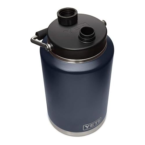 예티 YETI Rambler Gallon Jug, Vacuum Insulated, Stainless Steel with MagCap, Navy