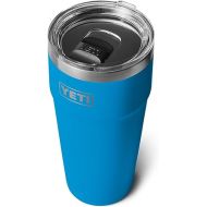 YETI Rambler 30 oz Stackable Tumbler, Stainless Steel, Vacuum Insulated with MagSlider Lid, Big Wave Blue