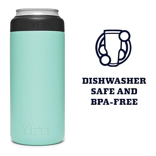 예티 YETI Slim Seafoam Rambler Colster Can Insulator, 1 EA