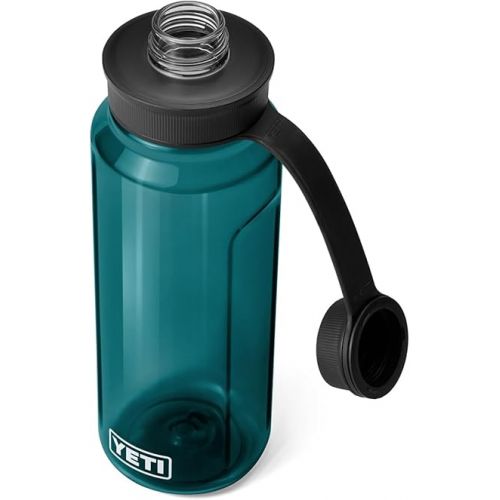 예티 YETI Yonder 1L/34 oz Water Bottle with Yonder Tether Cap, Agave Teal