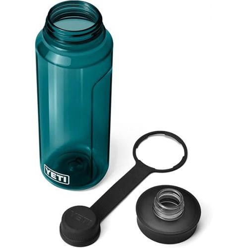 예티 YETI Yonder 1L/34 oz Water Bottle with Yonder Tether Cap, Agave Teal