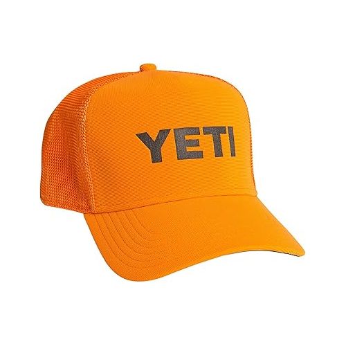 예티 YETI Blaze Orange Trucker Hat