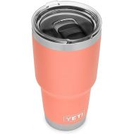 YETI Rambler 30 oz Tumbler Retired Colors, Stainless Steel, Vacuum Insulated with MagSlider Lid, Coral