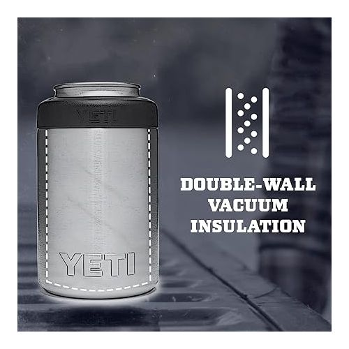 예티 YETI Rambler 12 oz. Colster Can Insulator for Standard Size Cans, King Crab