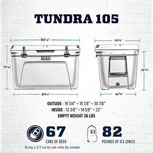 예티 [아마존베스트]YETI Tundra 105 Cooler