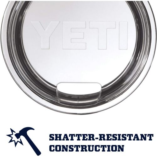 예티 [아마존베스트]YETI Rambler 10oz Vacuum Insulated Stainless Steel Lowball with Lid, Clay