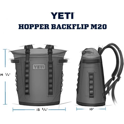 예티 YETI Hopper Backflip 24 Soft Sided Cooler/Backpack