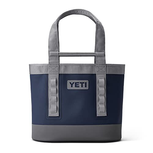 예티 YETI Camino 35 Carryall with Internal Dividers, All-Purpose Utility, Boat and Beach Tote Bag, Durable, Waterproof, Navy