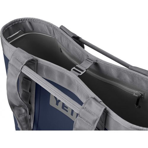 예티 YETI Camino 35 Carryall with Internal Dividers, All-Purpose Utility, Boat and Beach Tote Bag, Durable, Waterproof, Navy