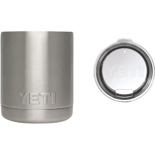 예티 YETI Rambler Lowball 10 oz Stainless Steel Cup with Lid