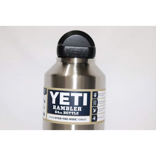 예티 Yeti Rambler Bottle - 64oz - Stainless Steel