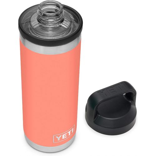 예티 YETI Rambler 18 oz Bottle, Vacuum Insulated, Stainless Steel with Chug Cap