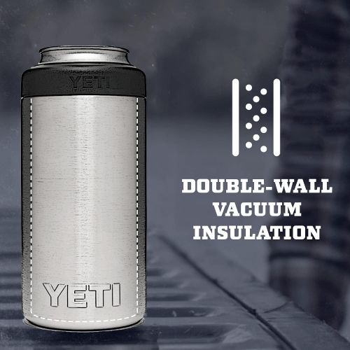 예티 YETI Rambler Tall Colster, Vacuum Insulated, Stainless Steel