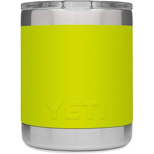 예티 YETI Rambler 10 oz Lowball, Vacuum Insulated, Stainless Steel with Standard Lid