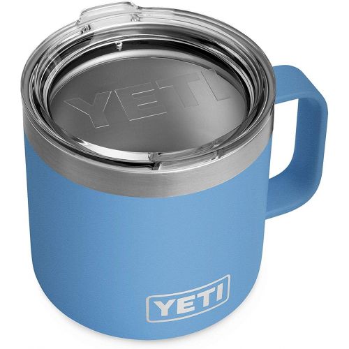 예티 YETI Rambler 14 oz Mug, Stainless Steel, Vacuum Insulated with Standard Lid