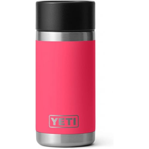 예티 YETI Rambler 12 oz Bottle, Stainless Steel, Vacuum Insulated, with Hot Shot Cap