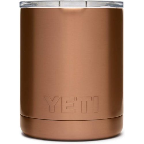 예티 YETI Rambler 10 oz Lowball, Vacuum Insulated, Stainless Steel with Standard Lid