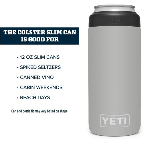 예티 YETI Rambler 12 oz. Colster Slim Can Insulator for the Slim Hard Seltzer Cans