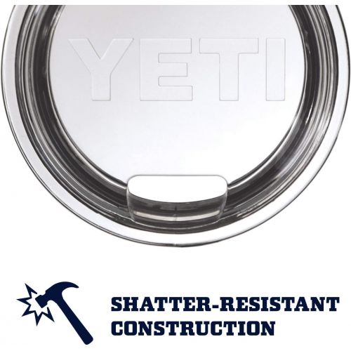 예티 YETI Rambler 10 oz Stackable Mug, Stainless Steel, Vacuum Insulated with Standard Lid, White