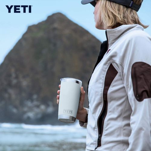 예티 YETI Rambler 20 oz Tumbler, Stainless Steel, Vacuum Insulated with MagSlider Lid