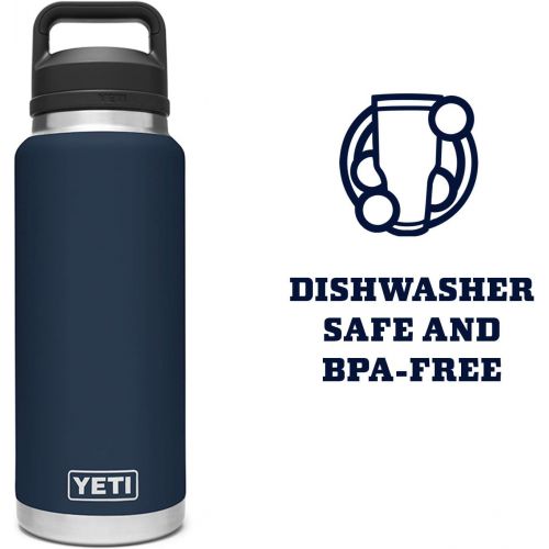 예티 YETI Rambler 36 oz Bottle, Vacuum Insulated, Stainless Steel with Chug Cap